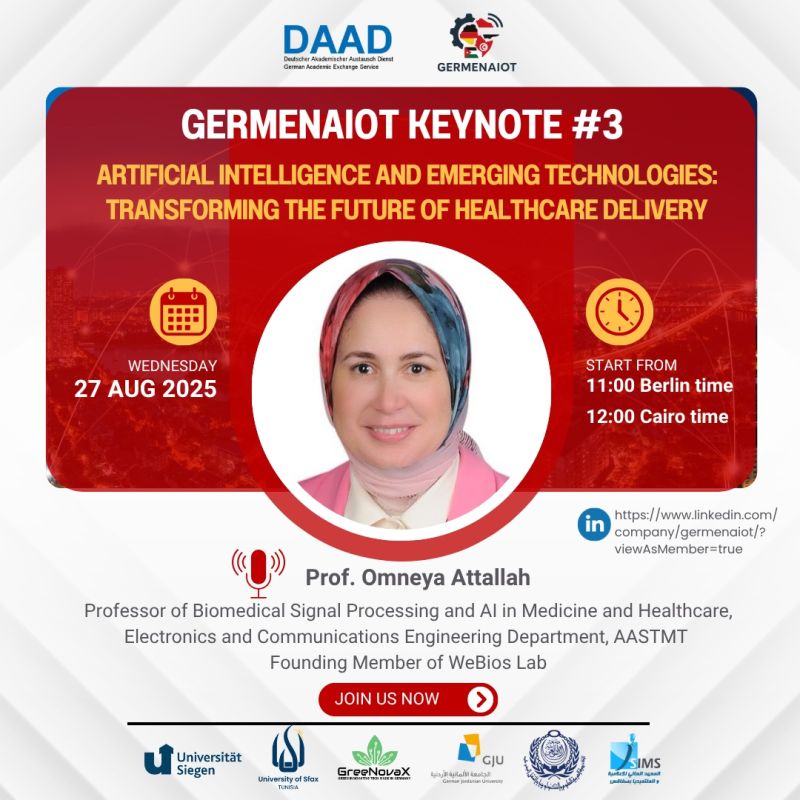 GERMENAIOT online talk on 27 August 2025