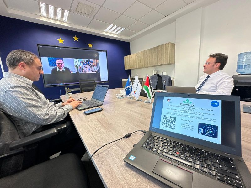 GERMENAIOT consortium meeting at the German Jordanian University