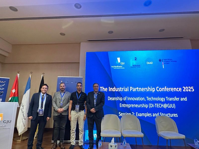 GERMENAIOT at the Industrial Partnership Conference 2025, GJU Amman